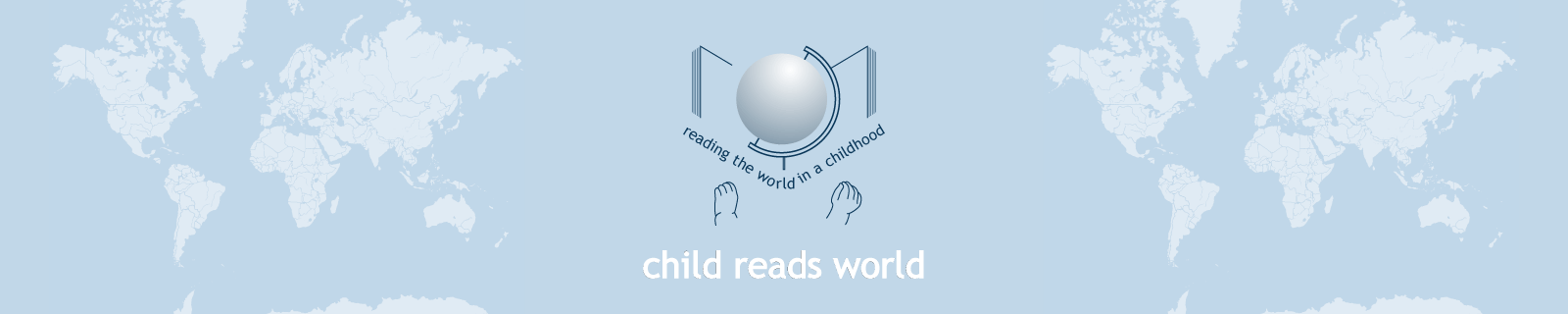 child reads world